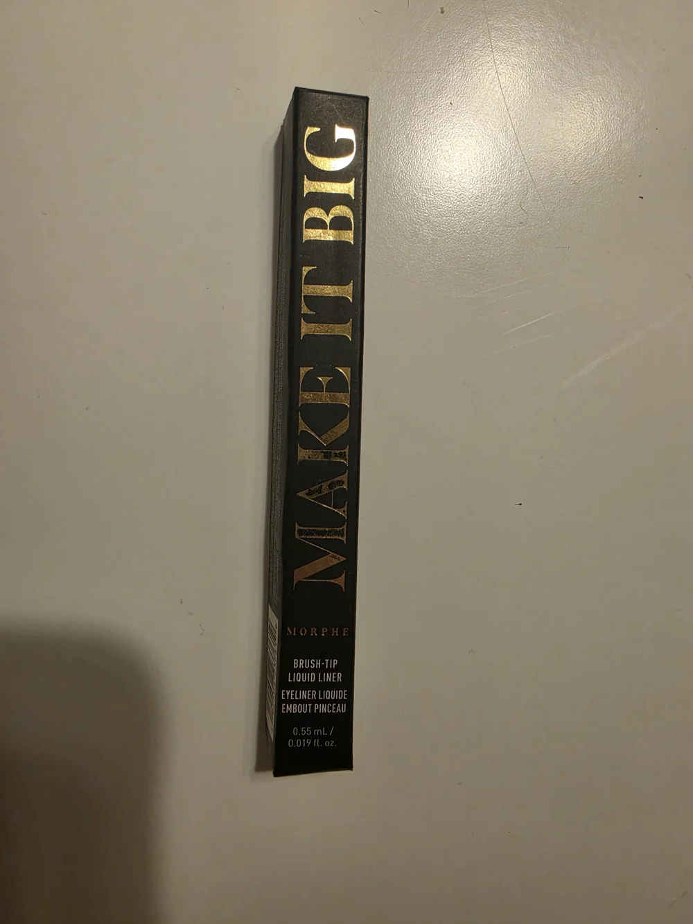 Morphe Make It Big Bold Black Eyeliner Brush Tip Liquid Liner 1.5 mL